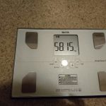 糖質制限ダイエット15日目朝の体重