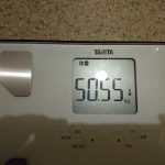 ダイエット171日目の体重、ジュースクレンズ後