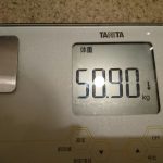 ダイエット190日目の体重