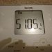 ダイエット143日目の体重